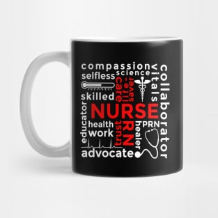 Nurse Subway Art Mug